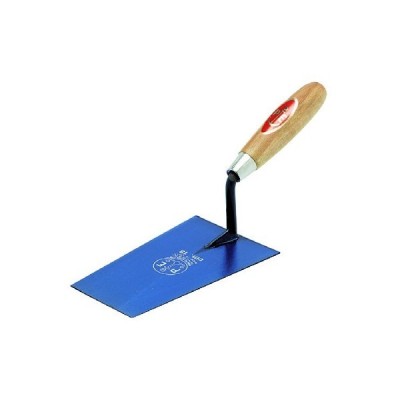 Cazzuola punta quadra manico in legno CM 14
