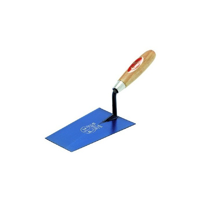 Cazzuola punta quadra manico in legno CM 14