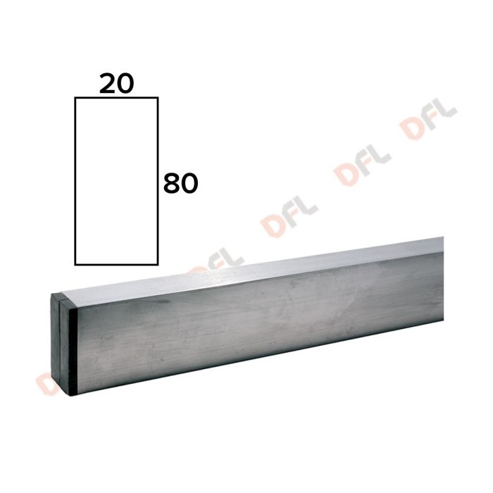 STADIA IN ALLUMINIO MM 80*20 MT. 3