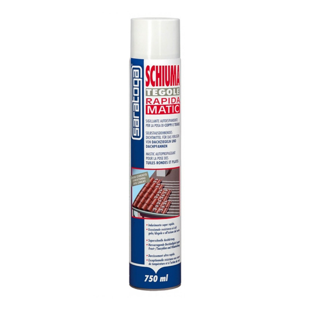 SCHIUMA TEGOLE PER PISTOLA SARATOGA 750 ml