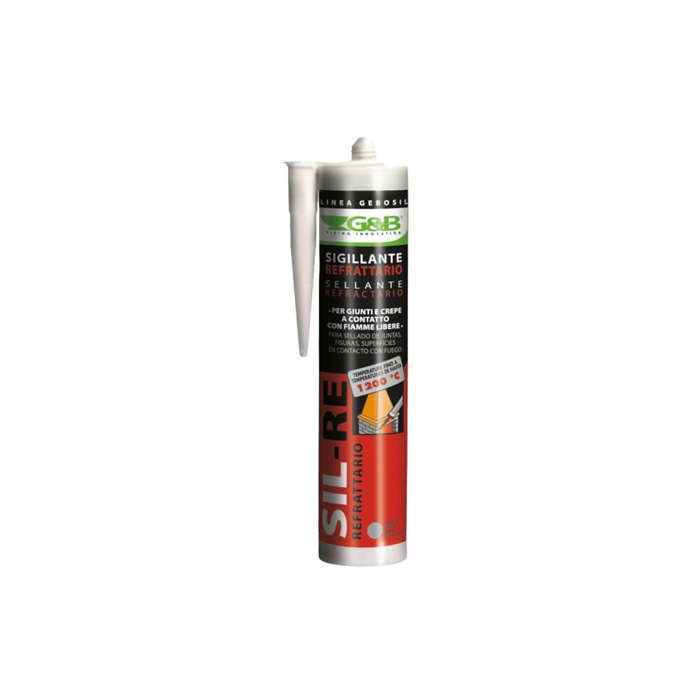 SILICONE REFRATTARIO 1200 GRF CARTUCCIA ML 310