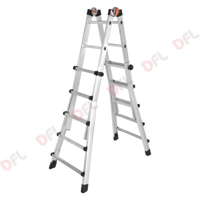 SCALA ALLUMINIO TELESCOPICA CM. 430 GRADINI 4+5
